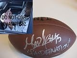 MARCEL REECE,OAKLAND RAIDERS,WASHINGTON HUSKIES,SIGNED,AUTOGRAPHED,NFL FOOTBALL WITH PROOF + COA