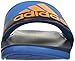 adidas Men's Adilette SC, Collegiate Navy/Orange/Shock Blue, 9