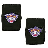 adidas Phoenix Suns Black Team Logo Wrist Sweatbands