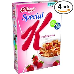 Special K Cereal, Red Berries, 12-Ounce Boxes (Pack of 4)