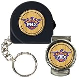 NBA Phoenix Suns 6' Tape Measure, Key Chain & Money Clip Set
