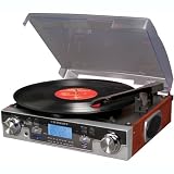 Crosley Radio CR6007A-MA Recording Tech Turntable (Mahogany)