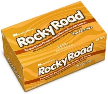 Rocky Road Dark Chocolate Coated Marshmallow Candy, 1.82 Ounce - 24 per pack -- 12 packs per case.