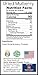 Dried White Mulberries By Gerbs No Sugar Added- 2 LBS Premium Grade A Mulberry- Top 10 Food Allergen Free & NON GMO - Sulphur Dioxide & Potassium Sorbate Free - Country of Origin Turkey- Packaged in Rhode Island