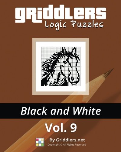 Griddlers Logic Puzzles: Black and White (Volume 9)