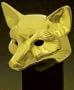 Mayer Mill Brass - FAI-1 - Fox Head Andiron - Pair