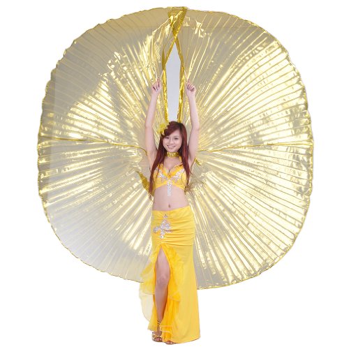 Dance fairy 2016 egypt golden transparent belly dance i…