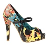 iron fist sugar skull heels