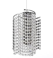 Smoke Glass Falls Chandelier