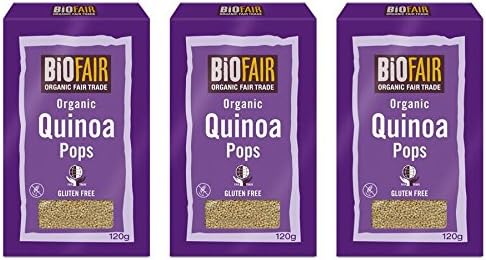 (3 PACK) - Biofair Organic Quinoa Pops| 120 g |3 PACK - SUPER SAVER - SAVE MONEY
