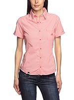 adidas Camisa Hiking trekking Check (Rojo)