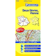 Deux-Sevres, Vienne (Michelin Local Maps)