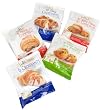 White Toque Assorted Large and Mini Croissants From France, 8-Ounce - 13-Ounce Bags (Pack of 5)