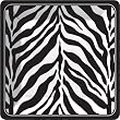Design Design Serengeti Black & White Dinner Plate, 8-Count Packages (Pack of 4)
