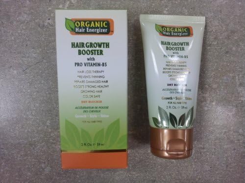 Organic Hair Energizer Hair Growth Booster 2 oz by JF Labs