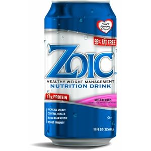ZOIC Nutrition Drink Mixed Berries (Pack of 24)
