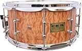 Pork Pie Solid Quilted Maple Snare Drum, 7X14 Clear Lacquer