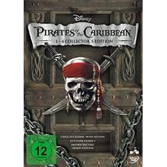 Pirates of the Caribbean - Die Piraten-Quadrologie [8 DVDs]