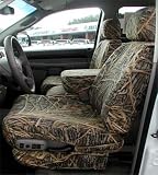 Dodge Ram Quad Cab 2002-2005 Neoprene Camo Seat Cover Front 40/20/40 Split