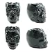 Black Skull Ceramic Bowl for Hookah, Huka, Shisha, Pipe