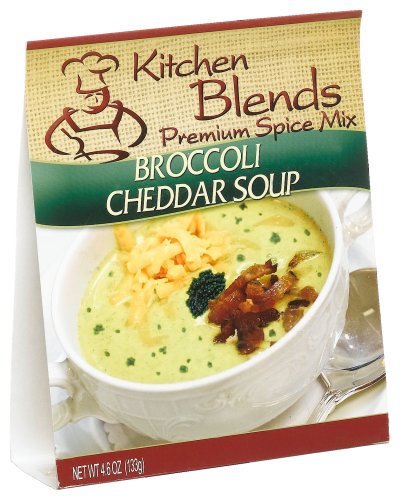 Kitchen Blends Broccoli Cheese Soup Mix, 4.6-Ounce Packages (Pack of 3) by Kitchen Blends