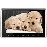 NAVISKAUTO Upgraded 10.1 Inch HD 1024x600 Digital TFT LCD Screen Universal Car Headrest DVD Player Ultrathin Detachable with HDMI Input Port (CH1003B)