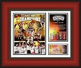Framed San Antonio Spurs 2007 NBA Champs Milestones and Memories