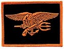 Navy Seal Flag Embroidered Patch US Military Logo Eagle Trident Emblem
