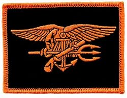 Navy Seal Flag Embroidered Patch US Military Logo Eagle Trident Emblem