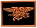 Navy Seal Flag Embroidered Patch US Military Logo Eagle Trident Emblem