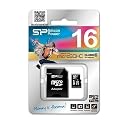 シリコンパワー micro SDHCカード 16GB (Class10) 永久保証 (SDHCアダプター付) SP016GBSTH010V10-SP