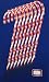 Set Of 8 Lighted Candy Cane Christmas Lawn Stakes With 8 Functions