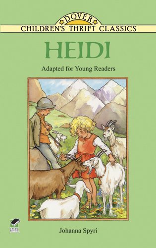 Heidi: In Easy-To-Read Type (Dover Children's Thrift Classics)