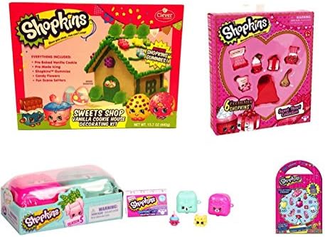 Season5 Shopkins 2pk, Sweets Shop Vanilla Cookie House Sweetheart Collection