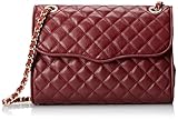 Rebecca Minkoff Quilted Affair Shoulder Bag,Burgundy,One Size