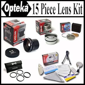 Canon Powershot S5 Is S3 Is Ultimate 15 Piece Lens Kit Package Includes 0.20x Super Wide Angle Fisheye Lens