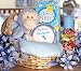 Baby Boy Monkey Gourmet Food Gift Basket