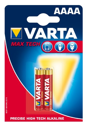Varta Batterie MAX TECH Mini (2-er Blister AAAA) Preisvergleich