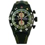 Chronotech Men's CT.7891M/12 Renault F1 Black Leather Watch