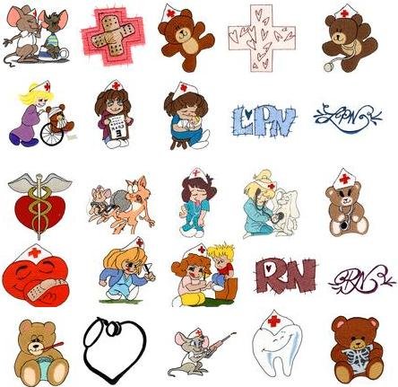 OESD Embroidery Machine Designs NURSING 1