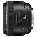 Canon - Objetivo EF 50 mm / 1:1,2 L USM (rosca para filtro de 72 mm)
