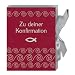 Zu deiner Konfirmation (Fisch, rot), Geschenkbox