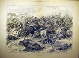 1877 BATTLE-FIELD KACELJEVO TURKISH CAVALRY RUSSIAN WAR