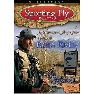 A Bamboo Artisan Fly Fishing on the Ruby River by 