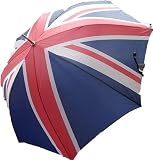 from Union Jack Union Jack Adults Silver Tipped Golf Umbrella Model 0632/298