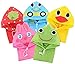 Tekka Fun Waterproof Raincoat Jacket For Kids & Toddlers Between The Ages 4-9 (Pink Bunny Cuteness)