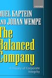Review Oxford University Press, USA  / The Balanced Company: A Corporate Integrity Theory