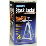 Camco 44560 Olympian RV Aluminum Stack Jack Stand - 4 Box