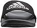 adidas Unisex-Child Adilette SC Sandal, Core Black/Matte Silver/Vista Grey, 4