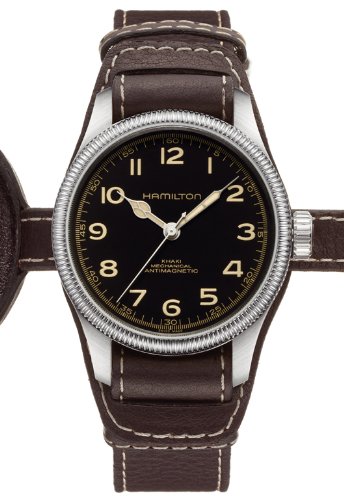 Hamilton Khaki Pioneer Brown Dial Mens Watch - H60419533